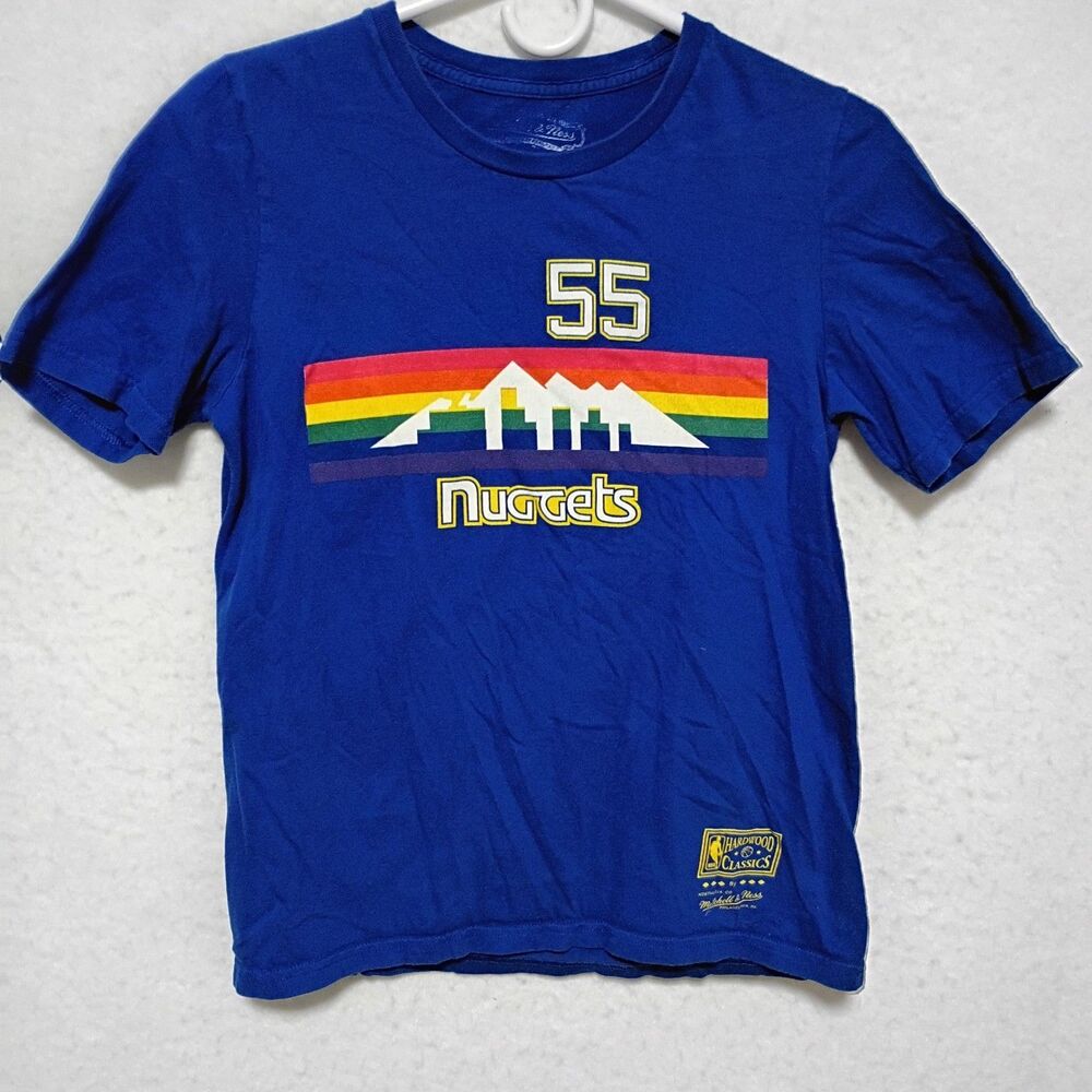 Mitchell & Ness Hardwood Classics Dikembe Mutombo Denver Nuggets Tshirt Y 14/16